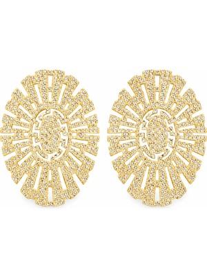 Treasure&co. Altın Kadın Küpe TCAY-066