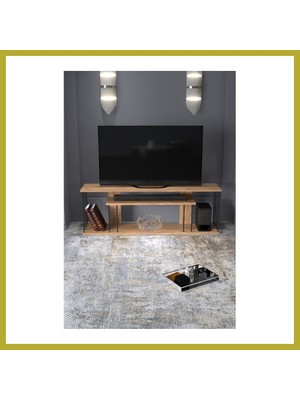 Bezos Gzd Plus Tv Ünitesi Kahverengi Çam Bcks