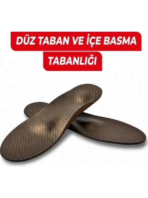 Tr Içe Basma ve Düz Taban Destekleyici Anatomik Ayakkabı Tabanlığı, Doğal Mantar Medikal Epi