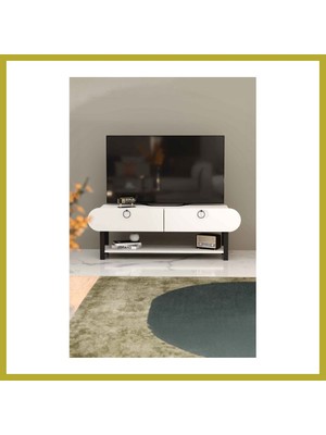 Bezos Setro Tv Ünitesi Beyaz 110 cm Bcks