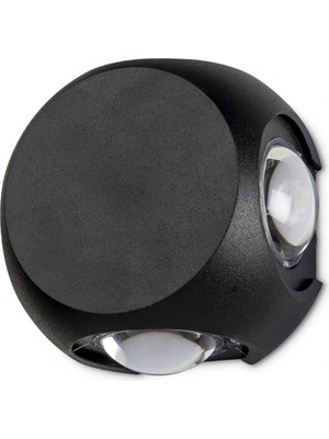 Eco Lounge Dekoratif LED Duvar Aplik 4W 360 Lümen Gün Işığı 3200K IP44 Koruma 1 Adet BX-316731