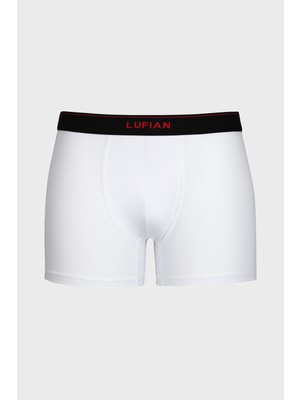 Lufian Glorıa Erkek Modal Boxer Beyaz