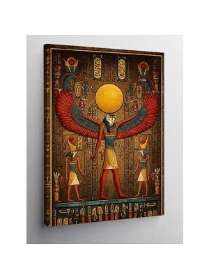 Happy Trend Tablo Antik Mısır Tanrıçası Figürü, 50 x 70
