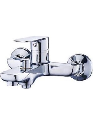 Happy Trend Modern Banyo Bataryası, 5 Yıl Garantili, Duvara Montaj (Mob Krom)