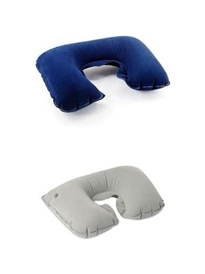 Happy Trend Araç Boyun ve Seyahat Yastığı – Taşınabilir, Ergonomik, Ense Destekli, Karışık Renkli, Uzun Yolculuklar Için Rahat Yastık (1 Adet)