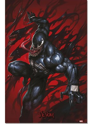 Happy Trend Erik Venom Symbiotes Poster – 91,5 x 61 cm – Rulo Halinde Gönderim – Havalı Poster – Sanat Posteri – Poster ve Baskılar – Duvar Posteri