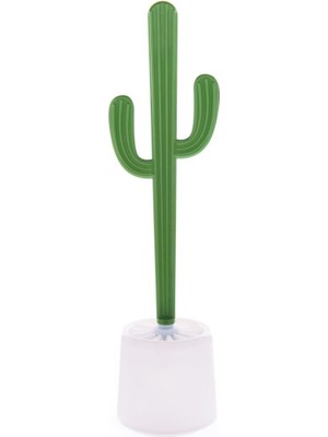 Happy Trend DHINK317 Cactus Klozet Fırçası, Yeşil