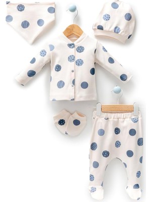Happy Trend Pamuk Hastane Çıkışı Gezegenli 5li Set