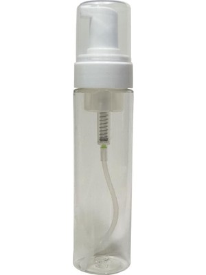 Happy Trend 2 Adet Sert Plastik Boş Köpük Sabun Pompalı Şişe 250 ml