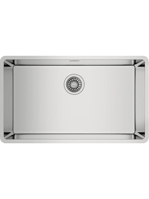 Happy Trend Be Linea RS15 71.40 115000004 Tezgah Altı Lavabo, Gri