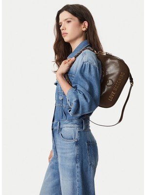 Love Moschino Kahverengi Kadın Omuz Çantası JC4135PP1P