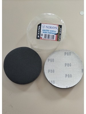 Nikon Cırtlı Zımpara Pedi 115MM 80 Kum - (20 Adet)