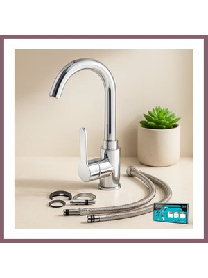 Bezos Krom Aç-Kapa Lavabo Bataryası KTX-2639 Bzss