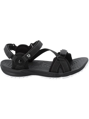 Jack Wolfskin Lakewood Ride Black Kadın Outdoor Sandalet