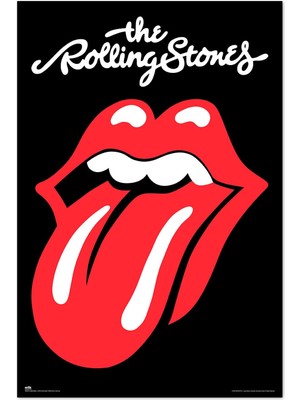 Erik: Rolling Stones Poster | Rolling Stones Poster 61 x 91,5 cm | Parlak Kağıt ve Çerçeveli Kağıt Duvar Posteri | Hediye Rolling Stones | Müzik Posteri