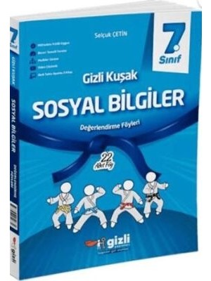 TeknoKapsül Gizli Yayınları 7. Sınıf Sosyal Bilgiler Gizli Kuşak Serisi