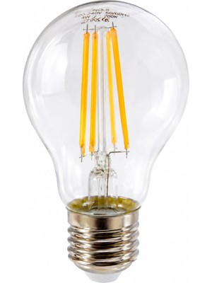 Eco Lounge 1 Adet Kendal KES502 LED Rustik Ampul 8W 2700K Gün Işığı E27 Duy