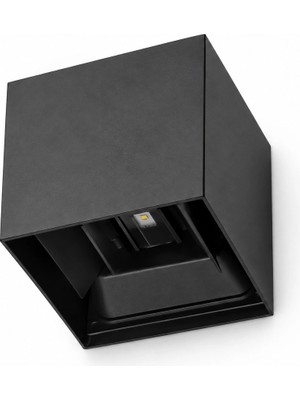 Eco Lounge Dekoratif LED Aplik 10W Gün Işığı 3200K Duvar Aydınlatması IP44 1 Adet BX-316730