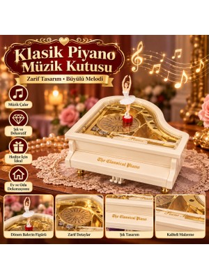 Ebuu Concept Klasik Piyano Müzik Kutusu