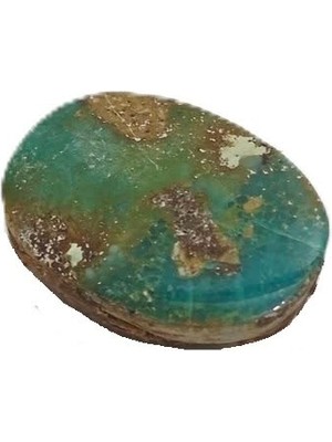 Hasyılmaz Doğal Iran Nişabur Firuze (Turkuaz) Taşı 10,8 Karat - 2,15 Gram T251