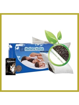 Bezos Muzicevi Anti-Snoring Pillow - Karabuğday Yastığı 50 x 70 cm + Jel Bcks