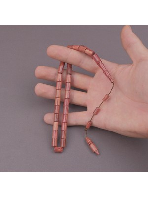 Lapisdo Japon Kiraz Ağacı Kapsül Kesim 7X12MM Tesbih Mehmet Erbabacan Imzalı