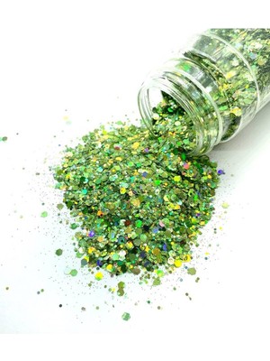 Chunky Glitter 4gr Holografik Reçine Tırnak Makyaj Glitter Cg5