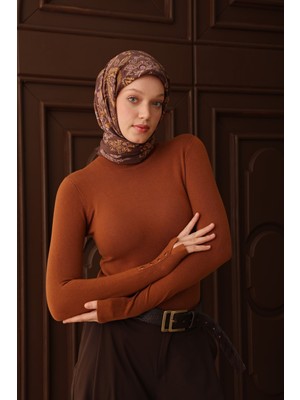 Silk Home Kadın Sarı Etnik Şal Desen Velora Eşarp 161048-26
