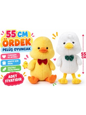 Timion PL50237 55 cm Ördek Peluş Oyuncak (Adet Fiyatıdır)