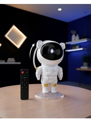 Timion Galaksi Projeksiyon Lambası Astronot Şekilli