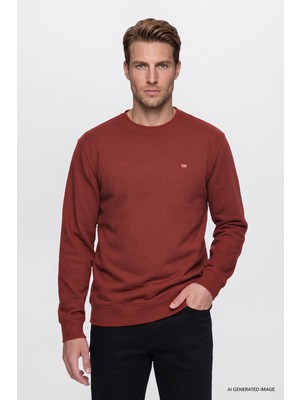 Wrangler Pamuklu Selanik Regular Fit Erkek Sweatshirt W2620080810