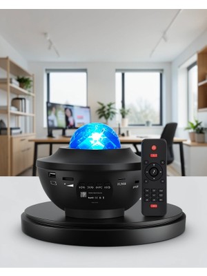Timion Yıldızlı Projektör Galaxy Efektli Ayarlanabilir Renkli 1