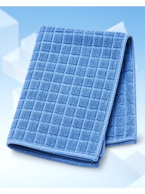 Timion Mikrofiber Temizlik Bezi Mavi Kareli