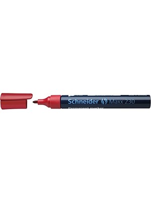 Alıcının Kalıcı Marker Maxx 133, Doldurulabilir, 1-3 Mm, Kırmızı