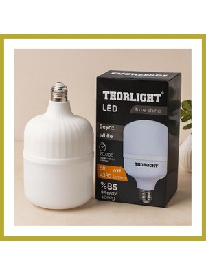 Bezos 50W E27 T-Şekil Beyaz LED Ampul Bcks