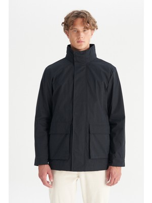 Wrangler Pamuklu Regular Fit Cepli Çift Kullanımlı Erkek Parka W2520422001