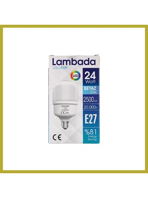 Bezos 24W Torch Beyaz LED Ampul 1 Adet Bcks