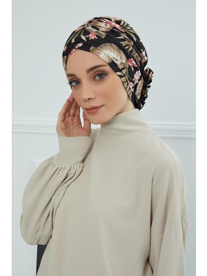Mestore Desenli Çapraz Güllü BONE,B-26YD Desen 34