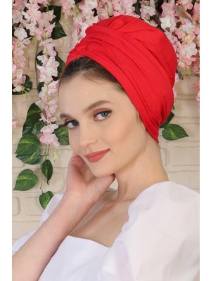 Mestore Tesettür Bone,b-9 Kırmızı