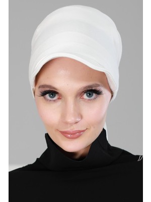 Mestore Siperlikli Bandana,b-40 Krem