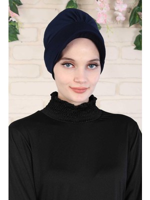 Mestore Şapkalı Penye Bone,b-30 Lacivert