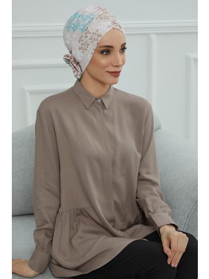 Mestore Desenli Çapraz Güllü BONE,B-26YD Desen 30