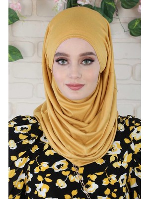 Mestore Tasarım Penye Bone,b-33 Hardal Sarısı