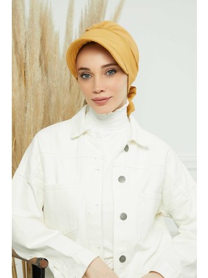 Mestore Siperlikli Şapka Bone,s-1 Hardal