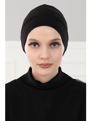 Mestore Takçık Penye Bone,b-37 Siyah