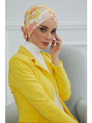 Mestore Desenli Çapraz Güllü BONE,B-26YD Desen 31