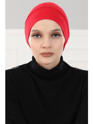 Mestore Takçık Penye Bone,b-37 Kırmızı