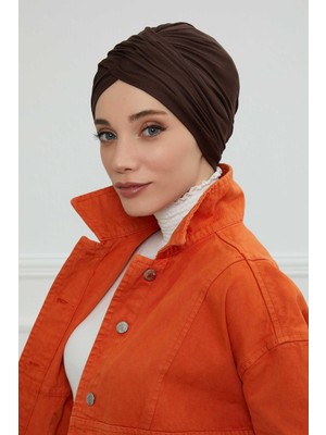Mestore Tesettür Bone,b-9 Kahverengi