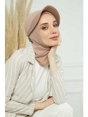 Mestore Siperlikli Penye Bone,b-75 Vizon