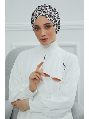 Mestore Desenli Tesettür Bone,b-9yd Desen 29